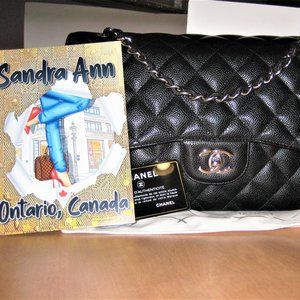 🔥🔥 SOLD!! 🎉🎉CHANEL CAVIAR JUMBO SHW~MINT~ ZEKO CERTIFIED AUTHENTIC!! 🔥🔥